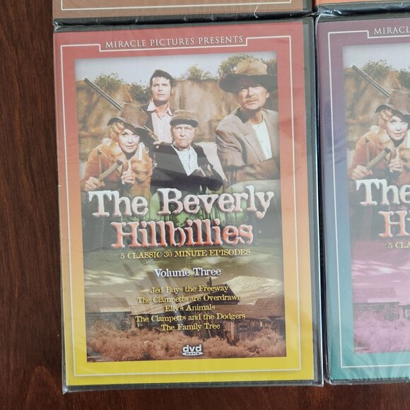 The Beverly Hillbillies DVD Set Volumes 1-4 Miracle Pictures 5 Classic Episodes - Picture 5 of 8